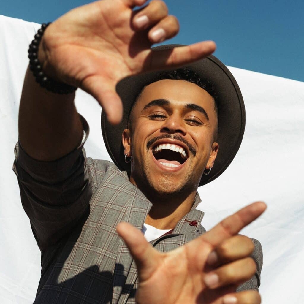 Sisco Gomez smiling
