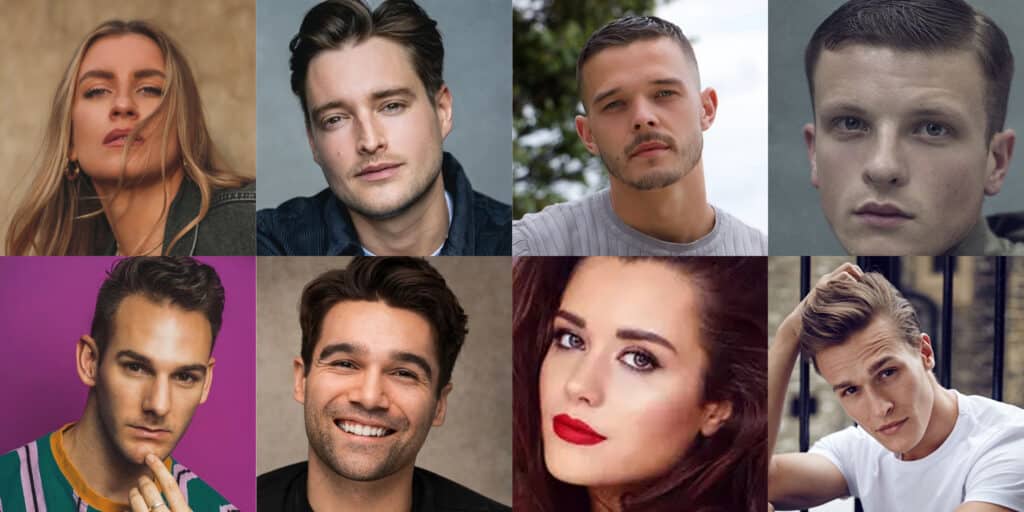 selection of headshots from graduates appearing in barbie movie