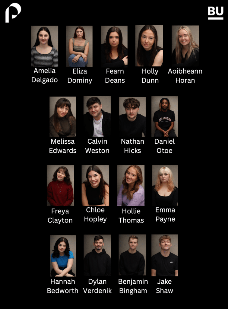 Performers College Birmingham Campus students Headshots